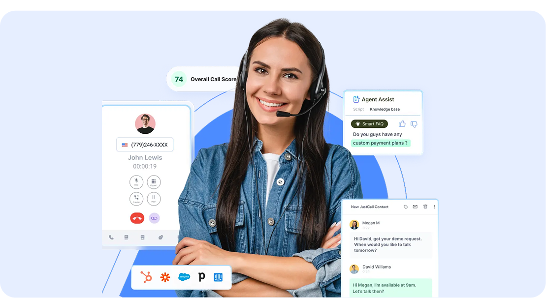 JustCall the #1 alternative to Nooks